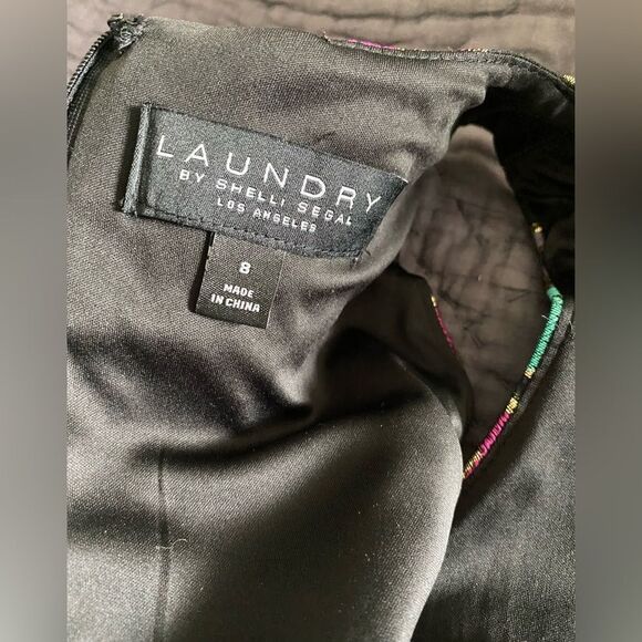 Laundry by Shelli Segal Floral Mini Dress - Size 8, Perfect for Spring! - Picture 6 of 7